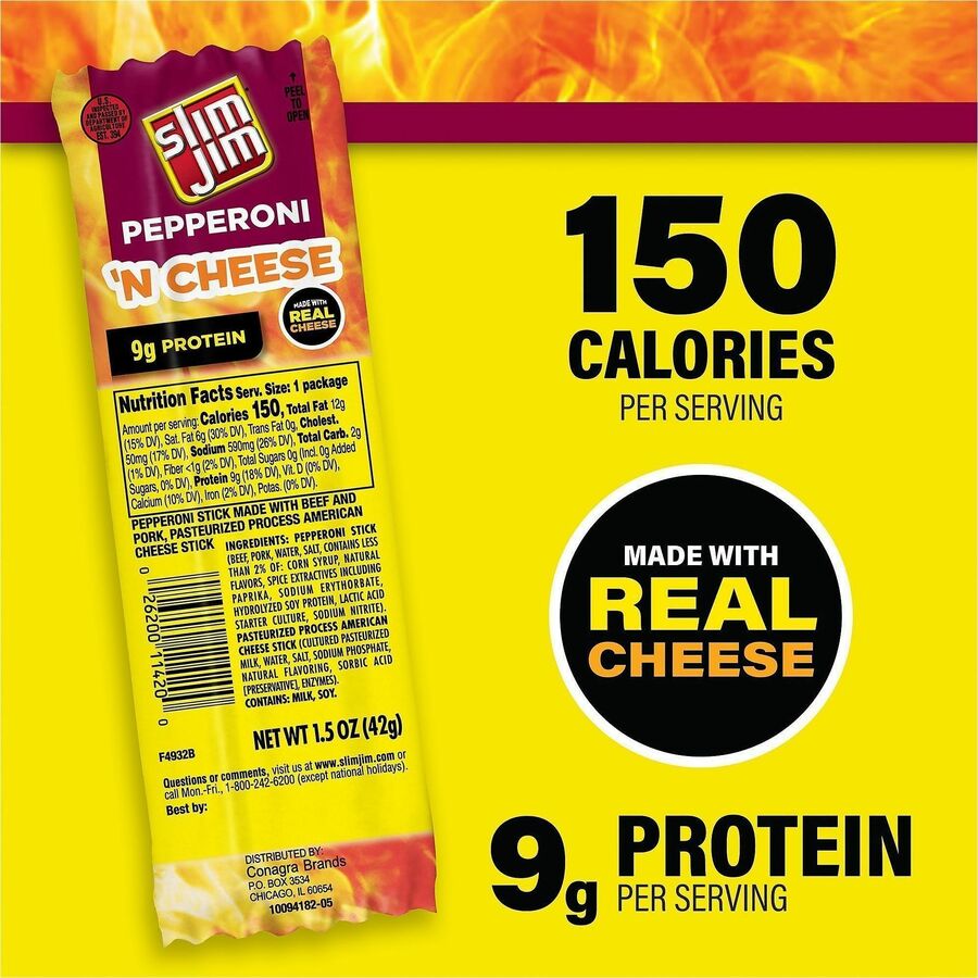 Low Calorie - Cheese & Pepperoni - 1 / Carton