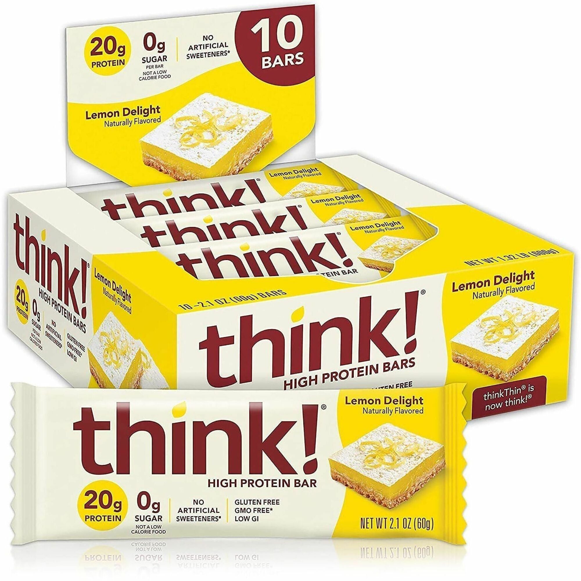 Green Rabbit Snack Bars - Lemon - 1 / Carton