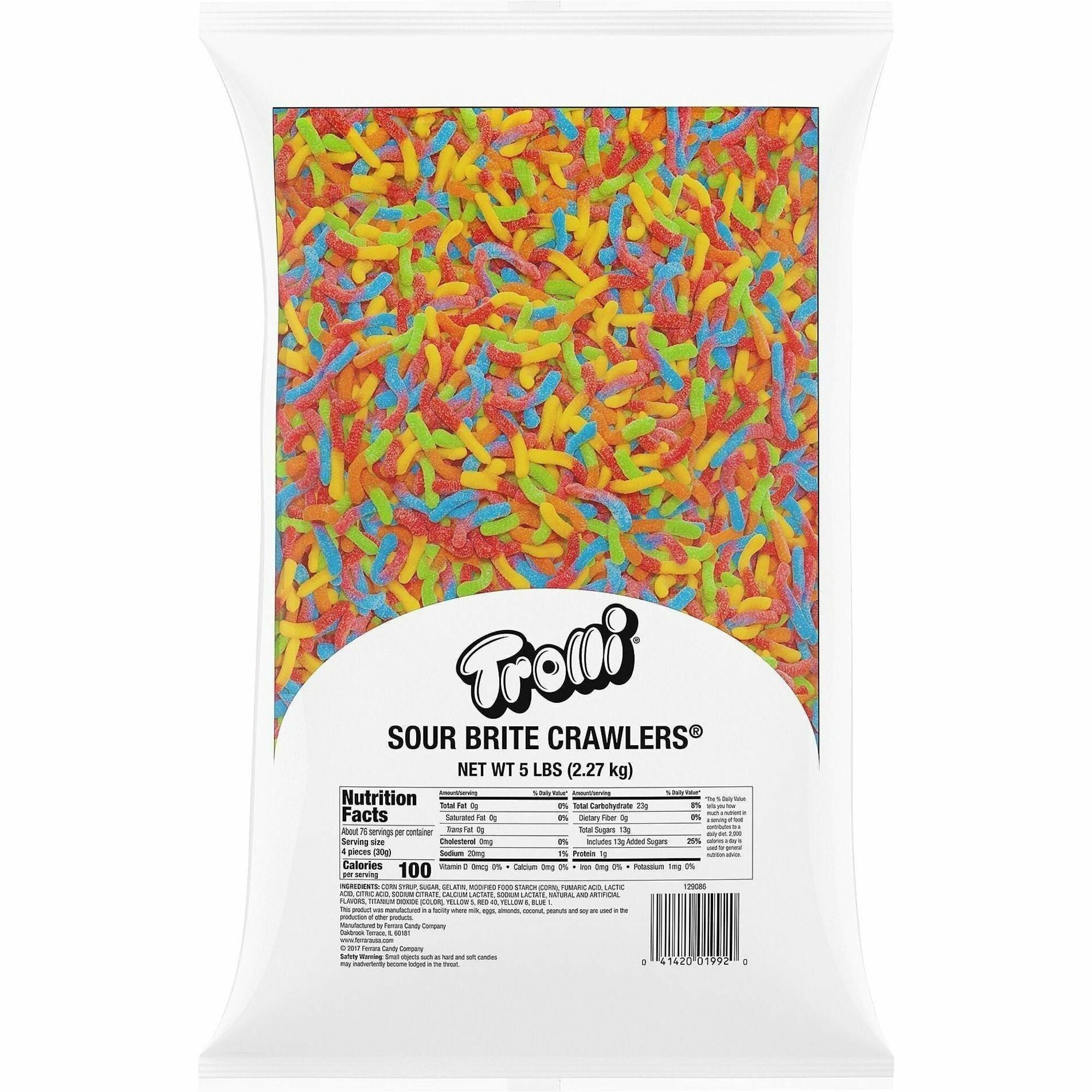 Orange, Lime, Cherry, Lemon, Strawberry, Grape - 5 lb - 1