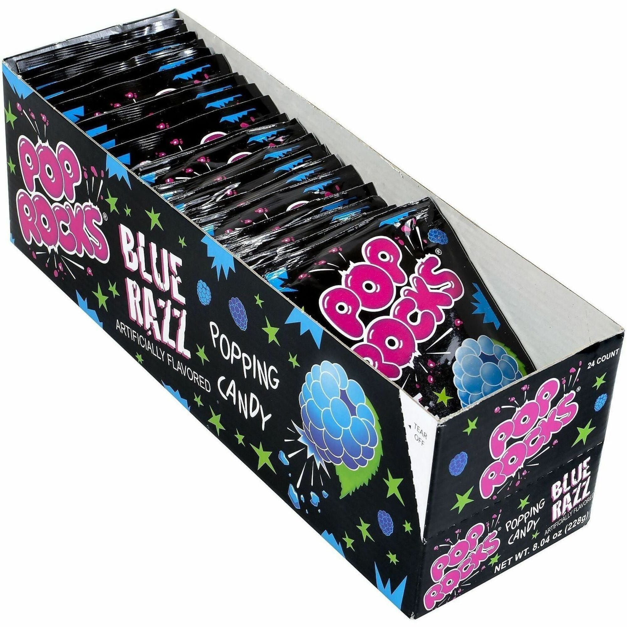 Blue Raspberry - 0.33 oz - 24 /Box - 1 / Carton