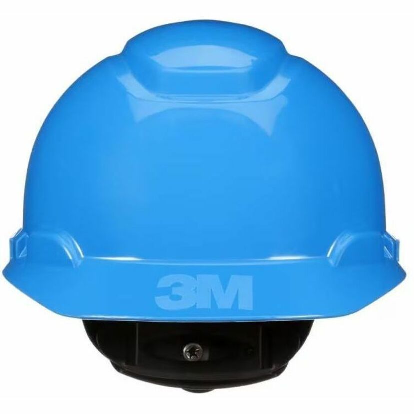 3M SecureFit H-700 Safety Cap - Head Protection - High-density Polyethylene (HDPE) - Blue - Ratchet, Uvicator Technology, Non-vented, Comfortable, Washable, Sweatband, Self Adjustable