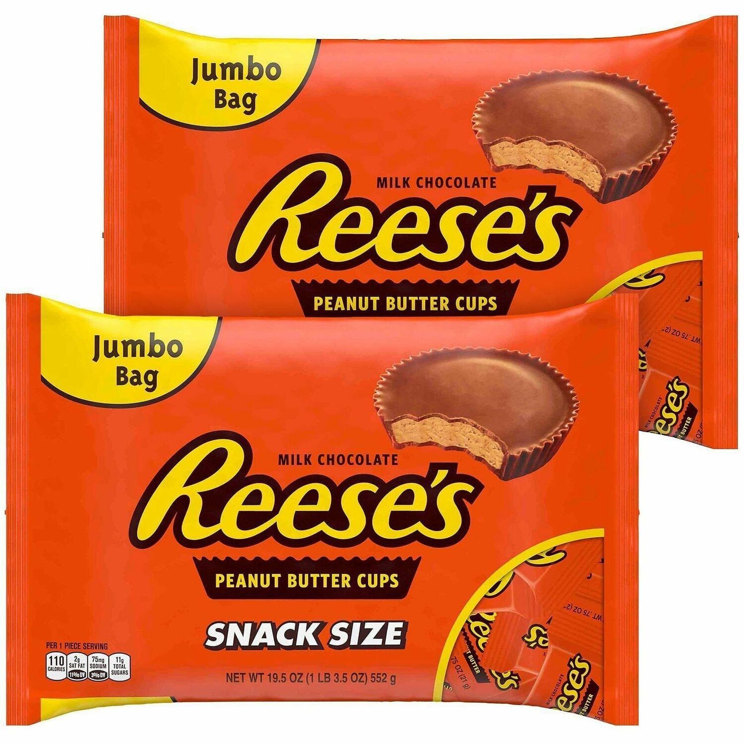 Green Rabbit Chocolate - Peanut Butter - 1.22 lb - 2 / Carton