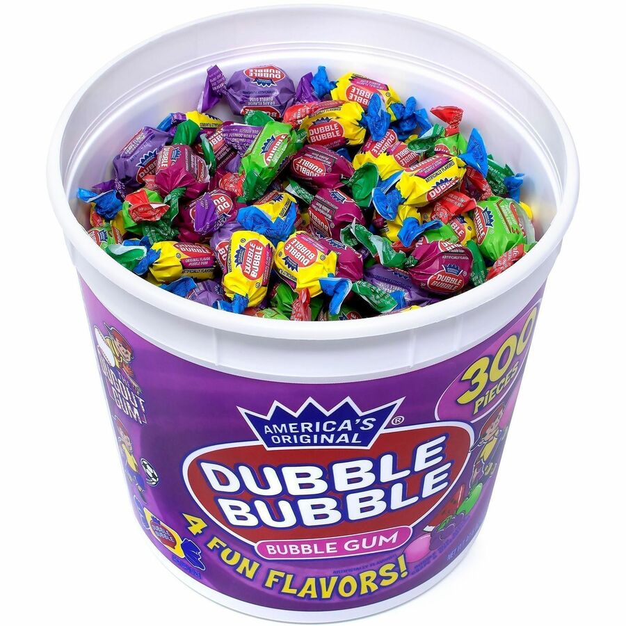 Green Rabbit Chewing Gum - Bubble Gum, Watermelon, Grape, Sour Apple - 300 / Carton