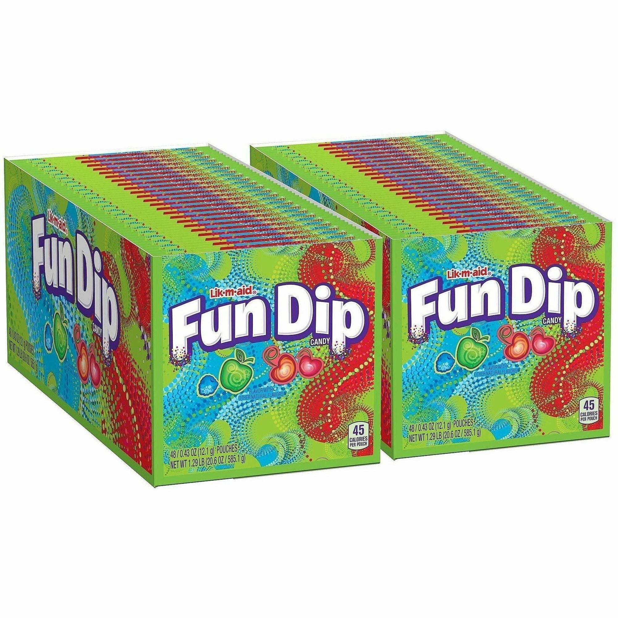 Cherry, Green Apple - Individually Wrapped - 0.43 oz - 48 /Box - 2 / Carton