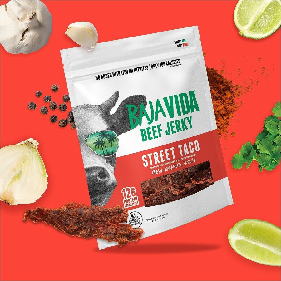 Green Rabbit Beef Snack - Beef - 1 / Carton