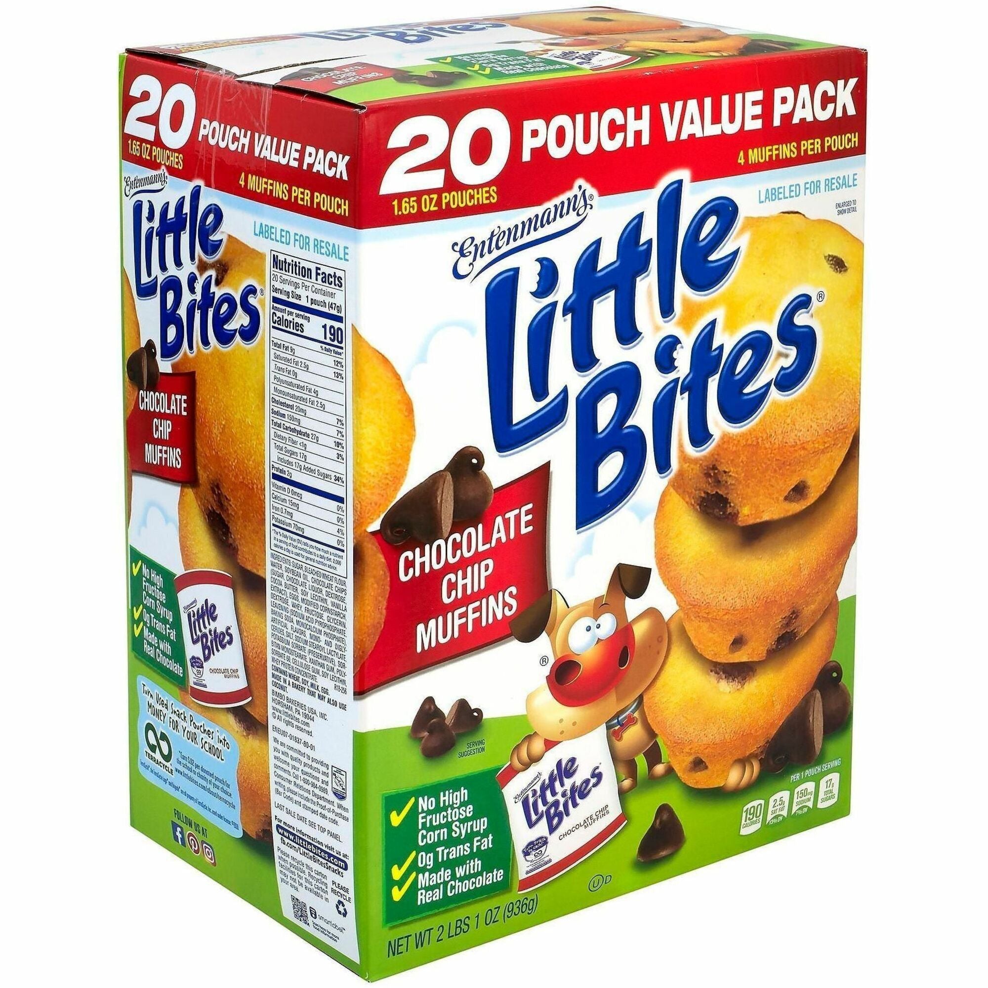 Chocolate Chip - 1 / Carton