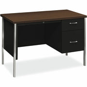 HON 34000 Series B/F Single Pedestal Metal Desk