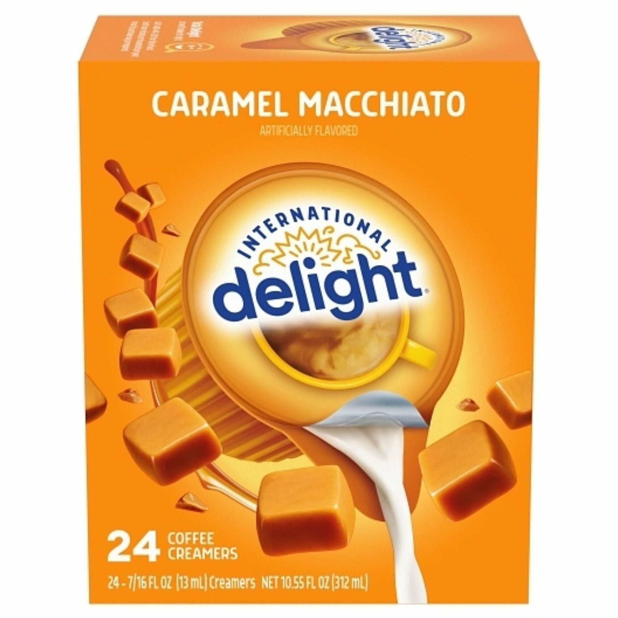 Caramel Macchiato Flavor - 0.50 fl oz (15 mL) - 1 Serving - 24/Box - 6 / Carton