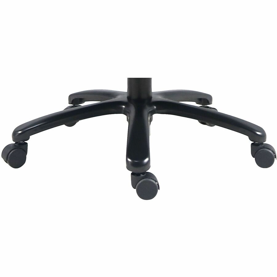 Lorell Chair - Black - Vinyl - Armrest