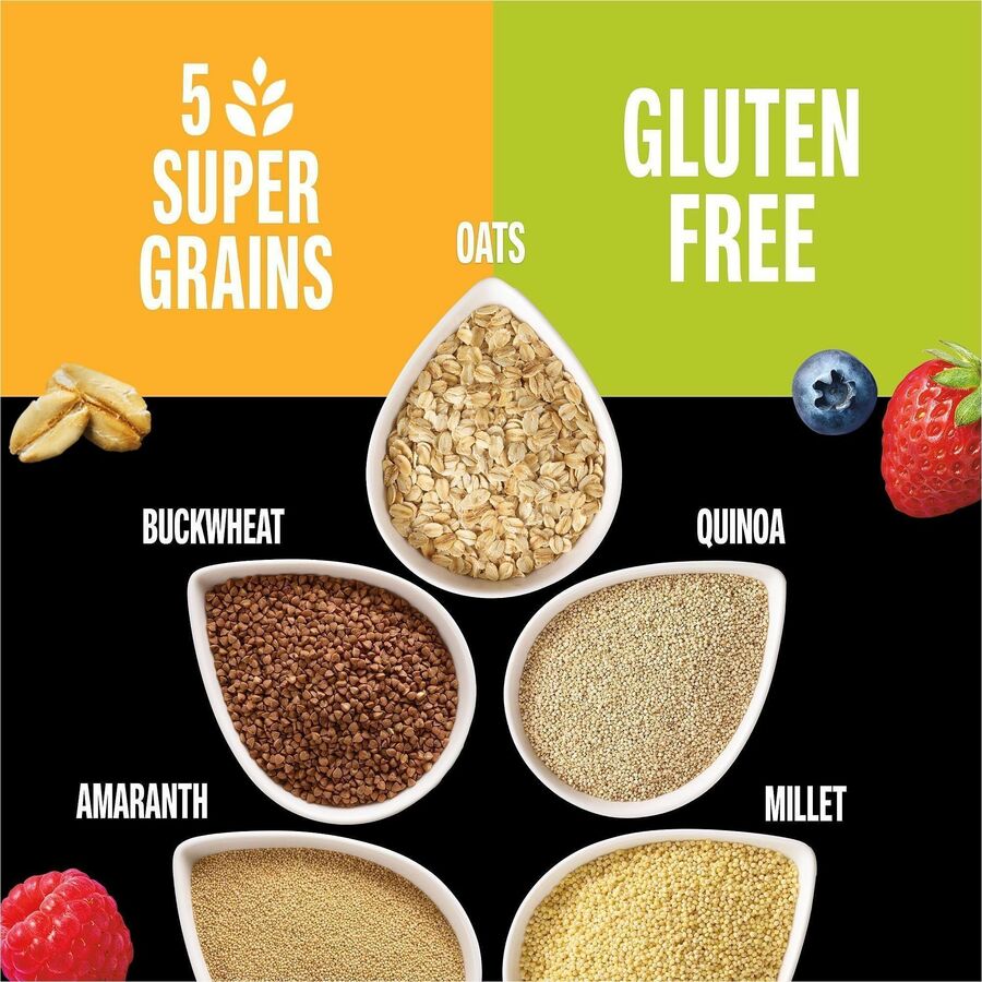Gluten-free, Trans Fat Free - Mixed Berry - 1.40 oz - 10 / Box