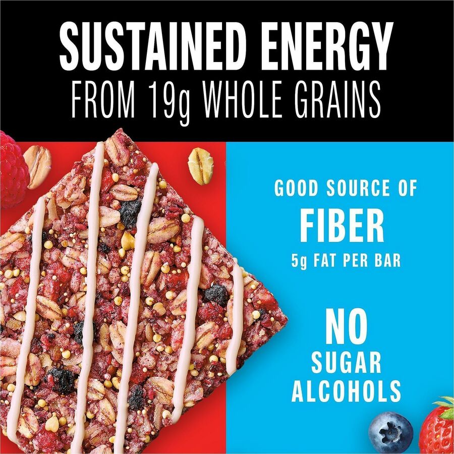 Gluten-free, Trans Fat Free - Mixed Berry - 1.40 oz - 10 / Box