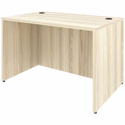Lorell Desk Shell, Modern Elm Finish, 1 Each