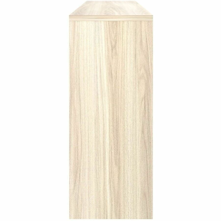 Lorell Essential Series Laminate Hutch, 4 Doors, 36"H x 70.9"W x 14.8"D, Modern Elm Finish, 1 Each