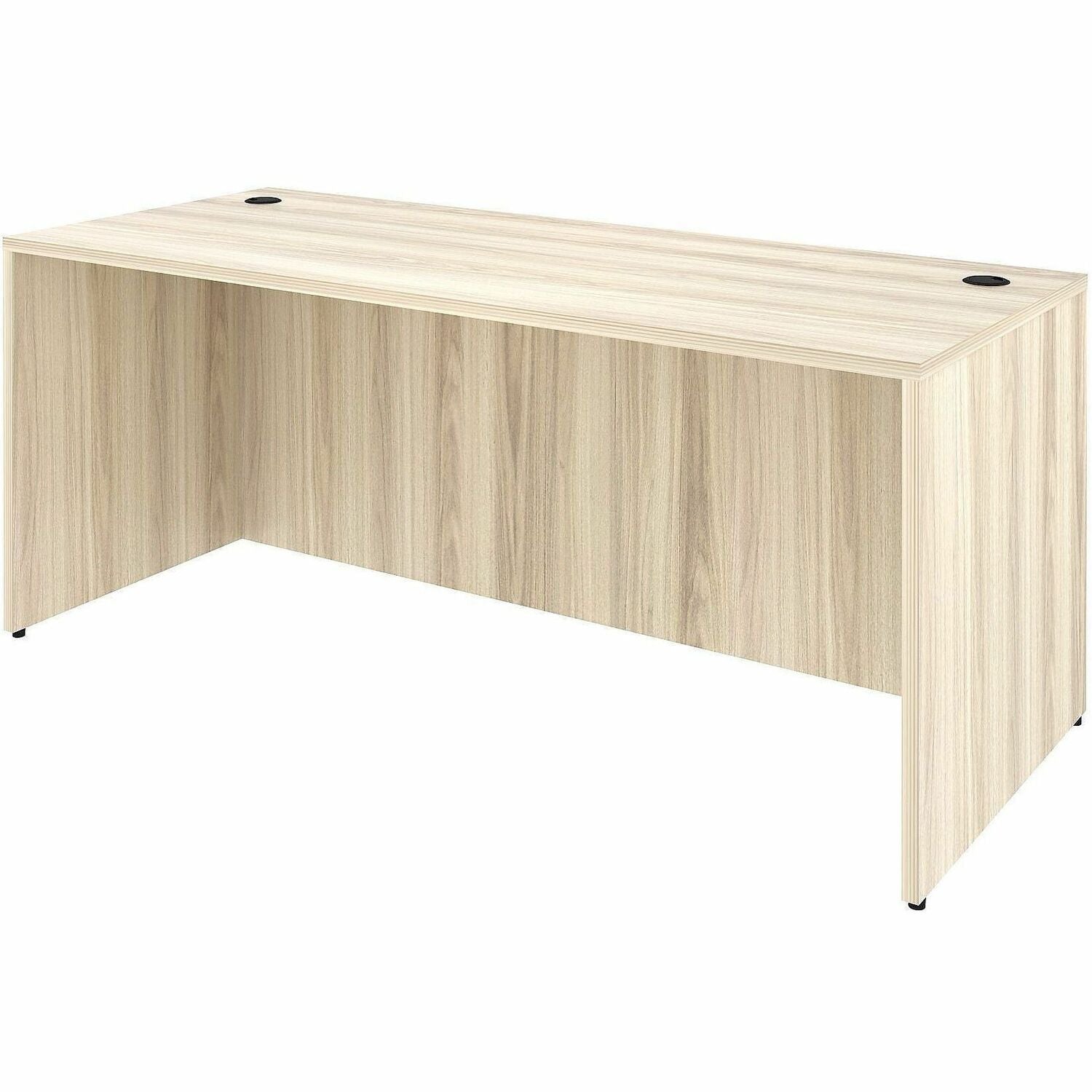 Lorell Desk Shell - 29.50" Height x 70.90" Width x 29.50" Depth - Assembly Required - Modern Elm - 1 Each
