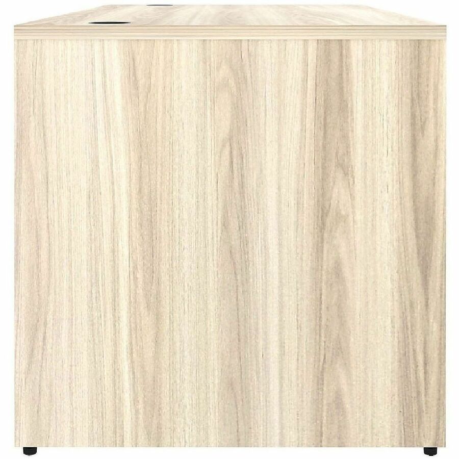 Lorell Desk Shell - 29.50" Height x 70.90" Width x 29.50" Depth - Assembly Required - Modern Elm - 1 Each