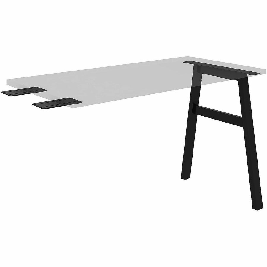 Lorell Return, Black, 1 Each, Assembly Required