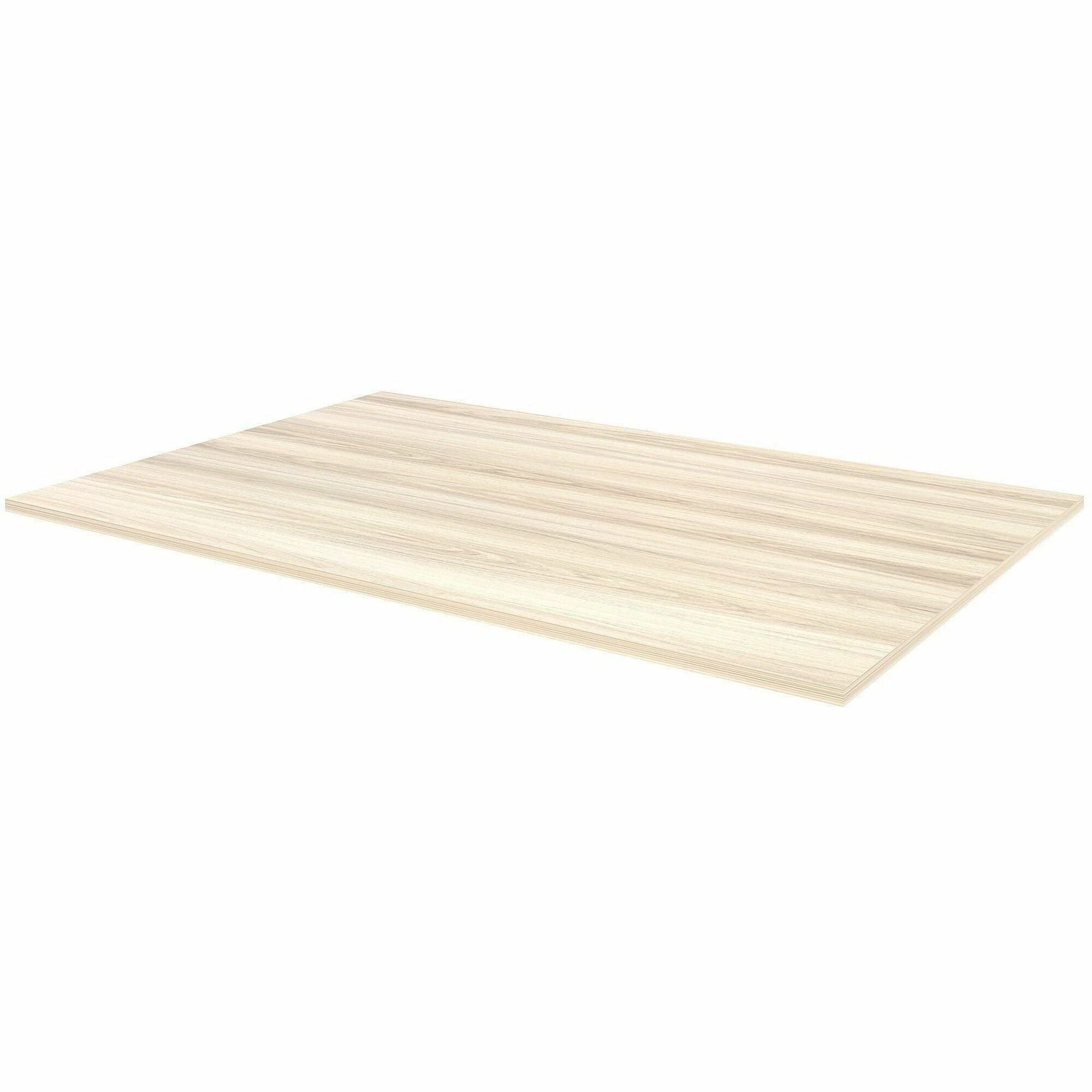 Lorell Essentials Modular Conference Table Top, 1" H x 70.8" W x 47" D, Band Edge, Modern Elm Finish, Laminate/Melamine, Modular, Eco-friendly, 1 Each