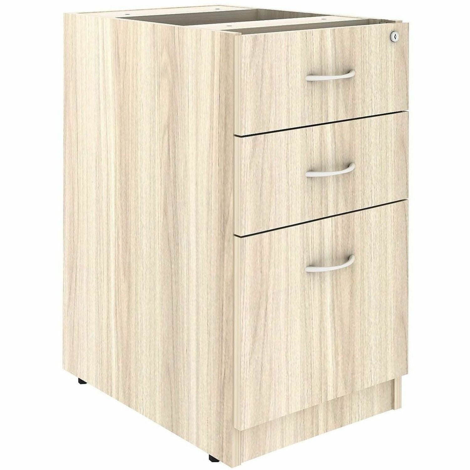 Lorell File Cabinet, Box/File Drawers, Modern Elm, 1 Each