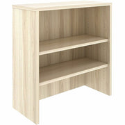Lorell Stackable Bookcase, Modern Elm Finish, 1 Each, Assembly Required