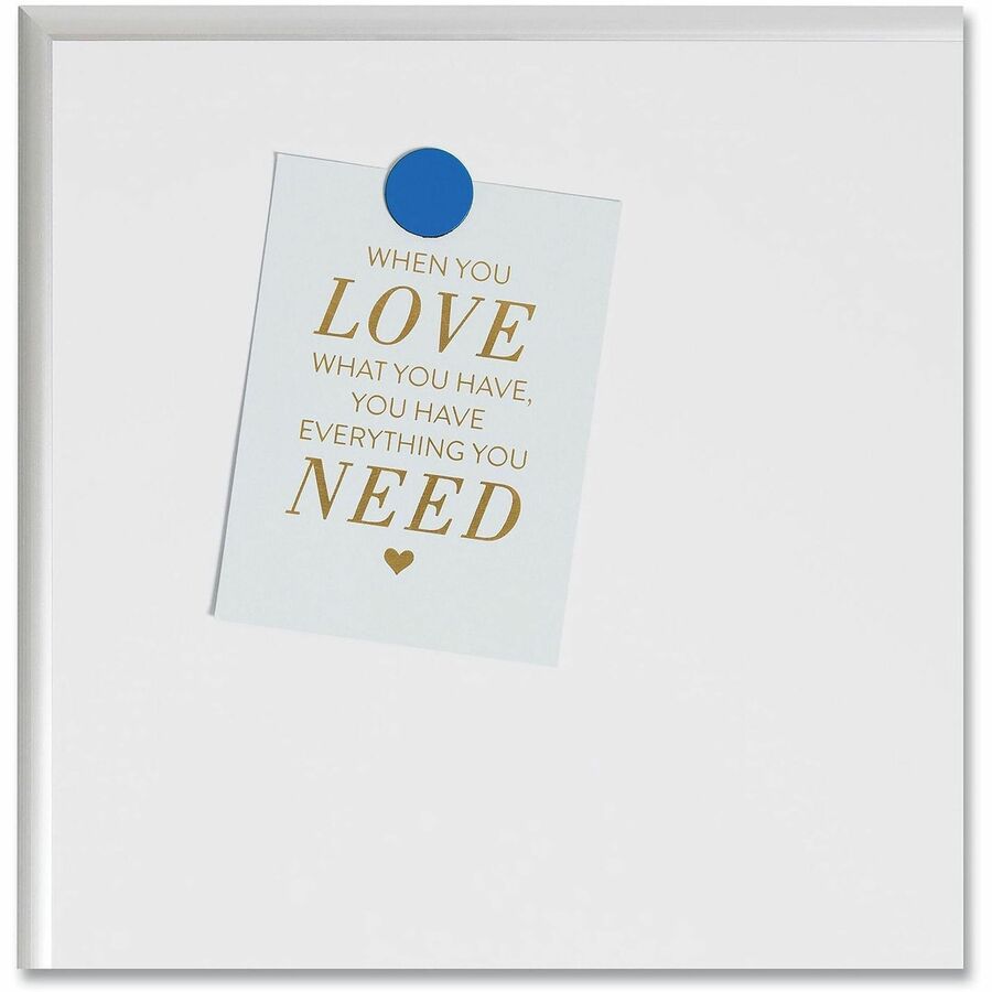 U Brands Board Magnet, 0.7" Diameter, Circle, Heavy Duty, Blue, 20 Pack