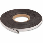 U Brands Magnetic Tape, 16.67 yd x 0.50", Black, 1 Each
