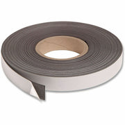 U Brands Magnetic Tape, 1" x 16.67 yd, Black, 1 Each