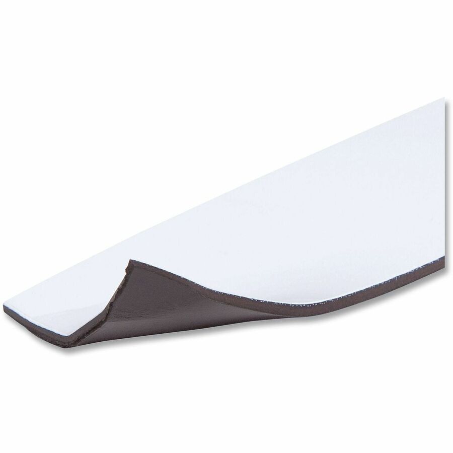 U Brands Magnetic Tape, 1" x 16.67 yd, White, 1 Each