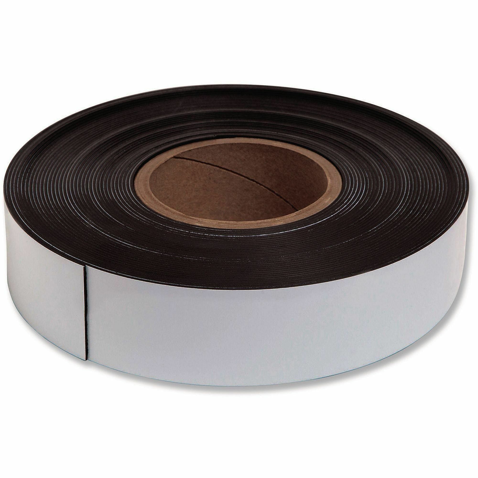 U Brands Magnetic Tape, 2" x 16.67 yd, White, 1 Each