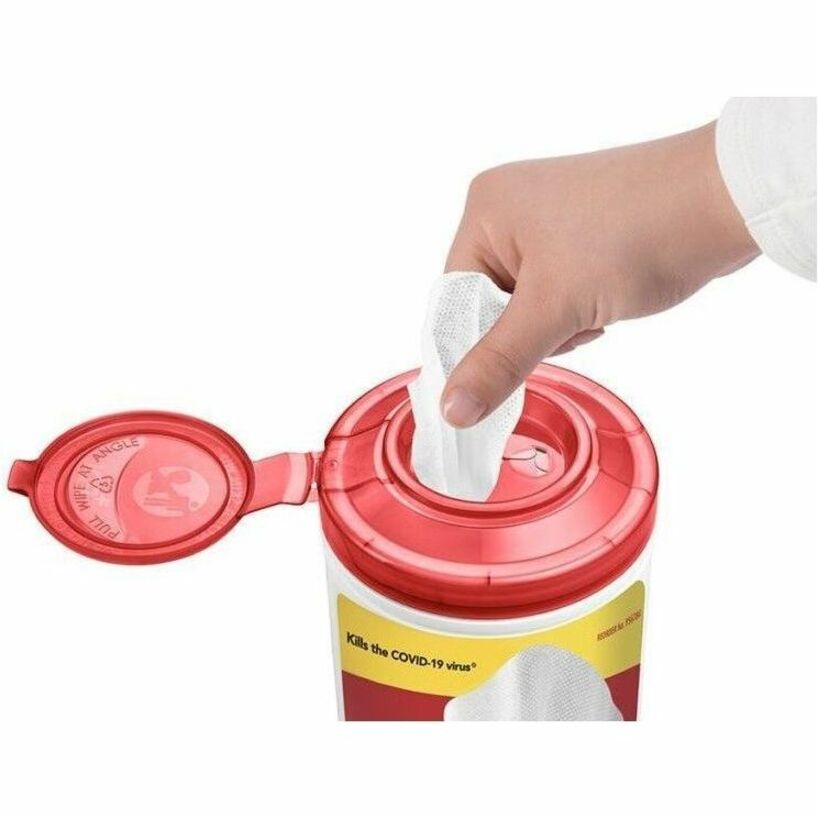 Sani Professional Sanitizing Wipes, 5" x 7.75", 6 per Carton