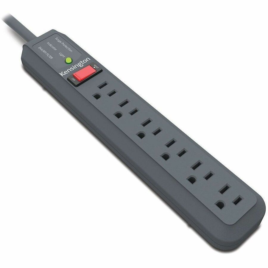 Notebook, Television, Printer - Black - 6 x AC Power - 540 J - 15 ft