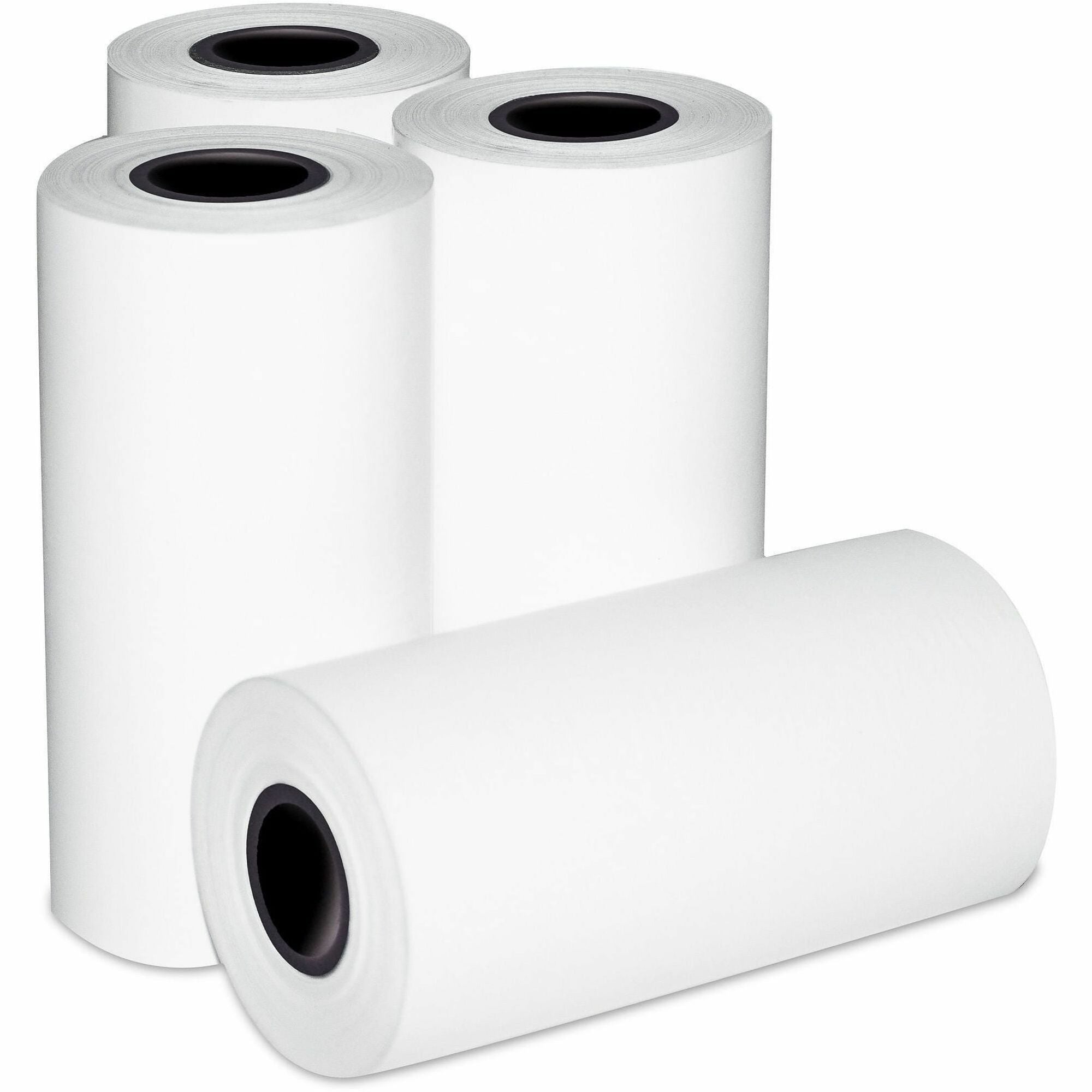 ICONEX Printable Paper, 55 g/m², Coated, Lightweight, White, 4" x 100 ft Rolls, 36 Rolls per Carton
