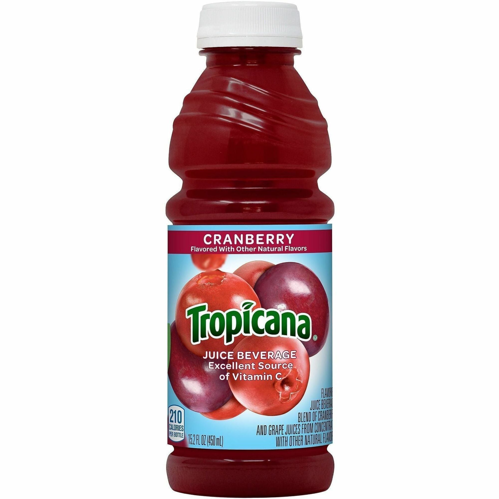 15.20 fl oz (450 mL) - Cranberry - 12 / Carton