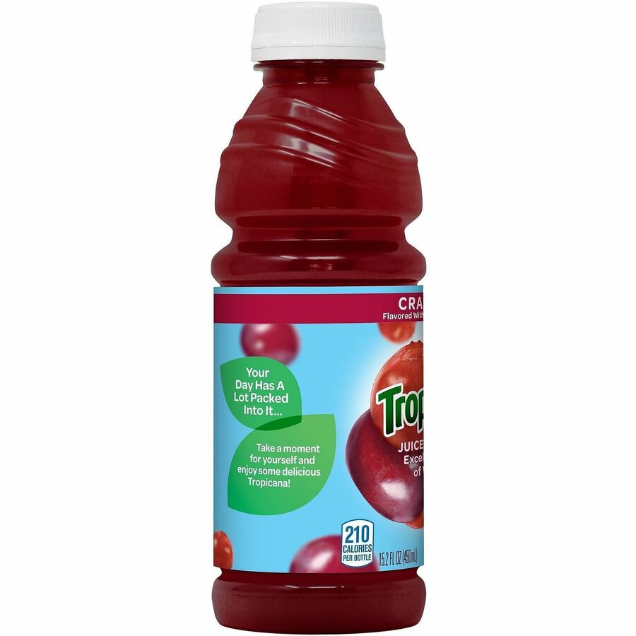 15.20 fl oz (450 mL) - Cranberry - 12 / Carton