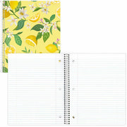 160 Pages - Spiral Bound - Letter - White Paper - Lemon Cover - Acid-free, Glossy, Laminated, Acid-free Paper - 1 / Each