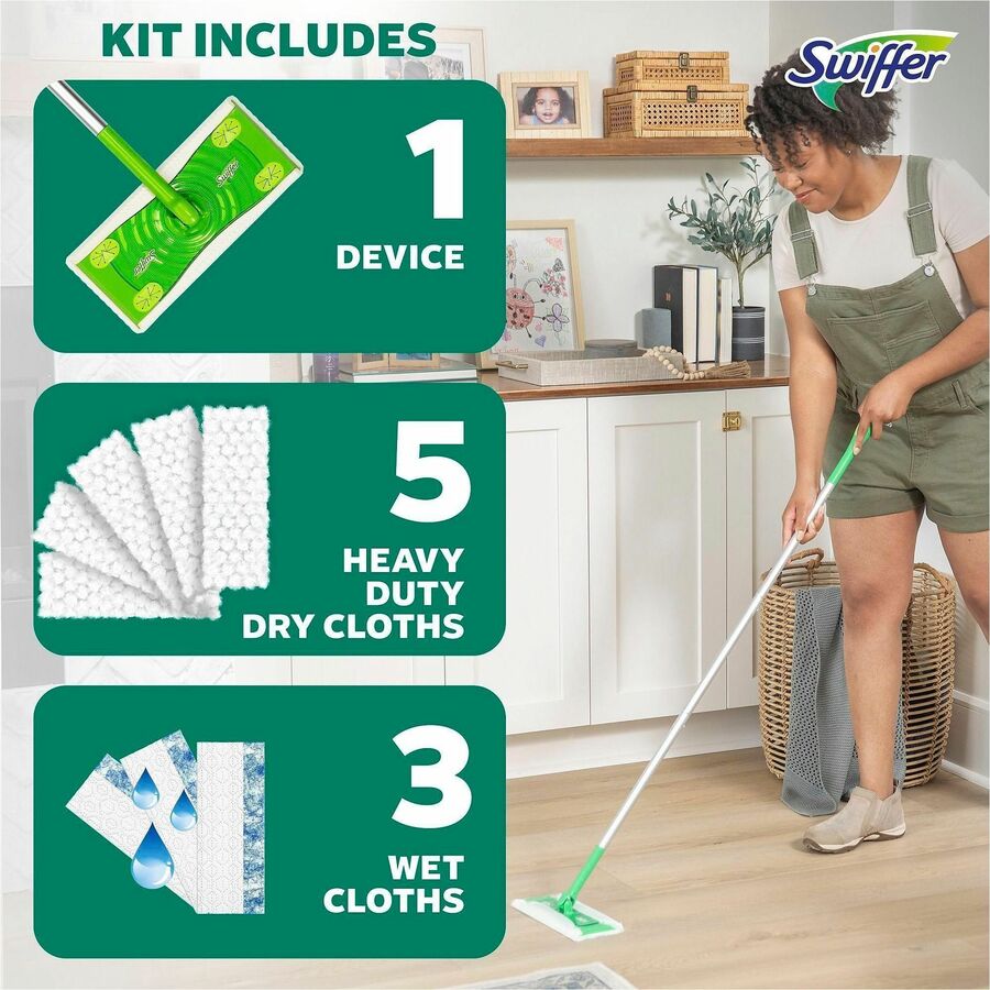 Heavy Duty, Durable - Green - 1 Each