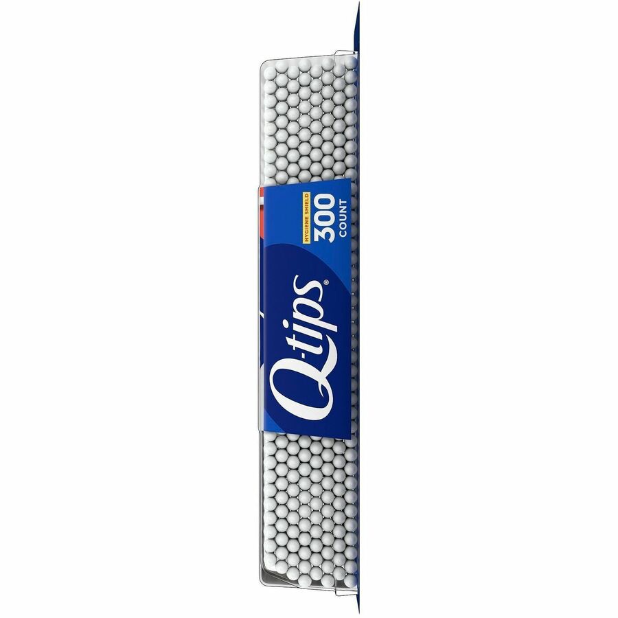 Soapbox Cotton Swab, Antibacterial, White, Cotton, 1 Carton