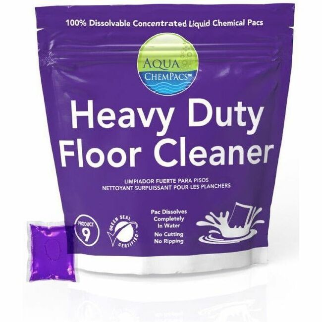For Floor - Concentrate - Liquid - 0.53 oz (0.03 lb) - Recommended For: Dirt Remover, Soil Remover, Heel Mark Remover - Heavy Duty, Built-In Scrubber - Purple - 1 / Carton