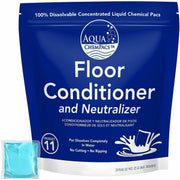 For Floor, Glass, Tile, Metal - Concentrate - Liquid - 0.79 oz (0.05 lb) - Recommended For: Alkaline Deposit Remover, Residue Remover, Salt Remover, Ice Melter Removal, Limescale Remover, Hard Water Remover, Stain Remover, Odor Remover - Blue - 1 / Carton
