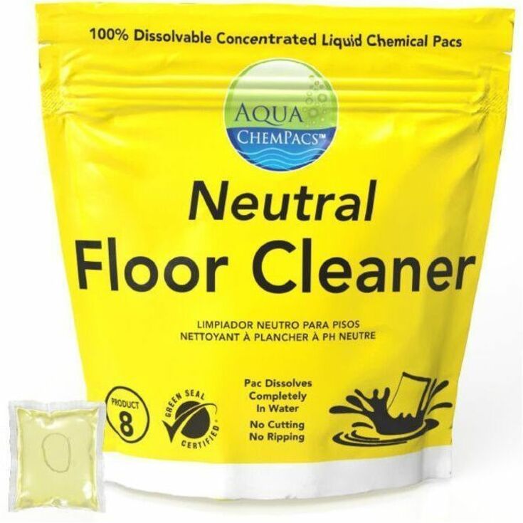 For Floor - Concentrate - Liquid - 0.53 oz (0.03 lb) - Deodorize, No-rinse, Haze-free - Yellow - 1 / Carton