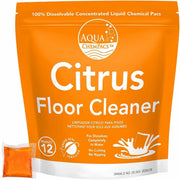 For Floor, Wall, Counter, Equipment, Painted Surface - Concentrate - Liquid - 0.53 oz (0.03 lb) - Citrus Scent - Recommended For: Dirt Remover, Grease Remover, Grime Remover - Film-free - Orange - 1 / Carton