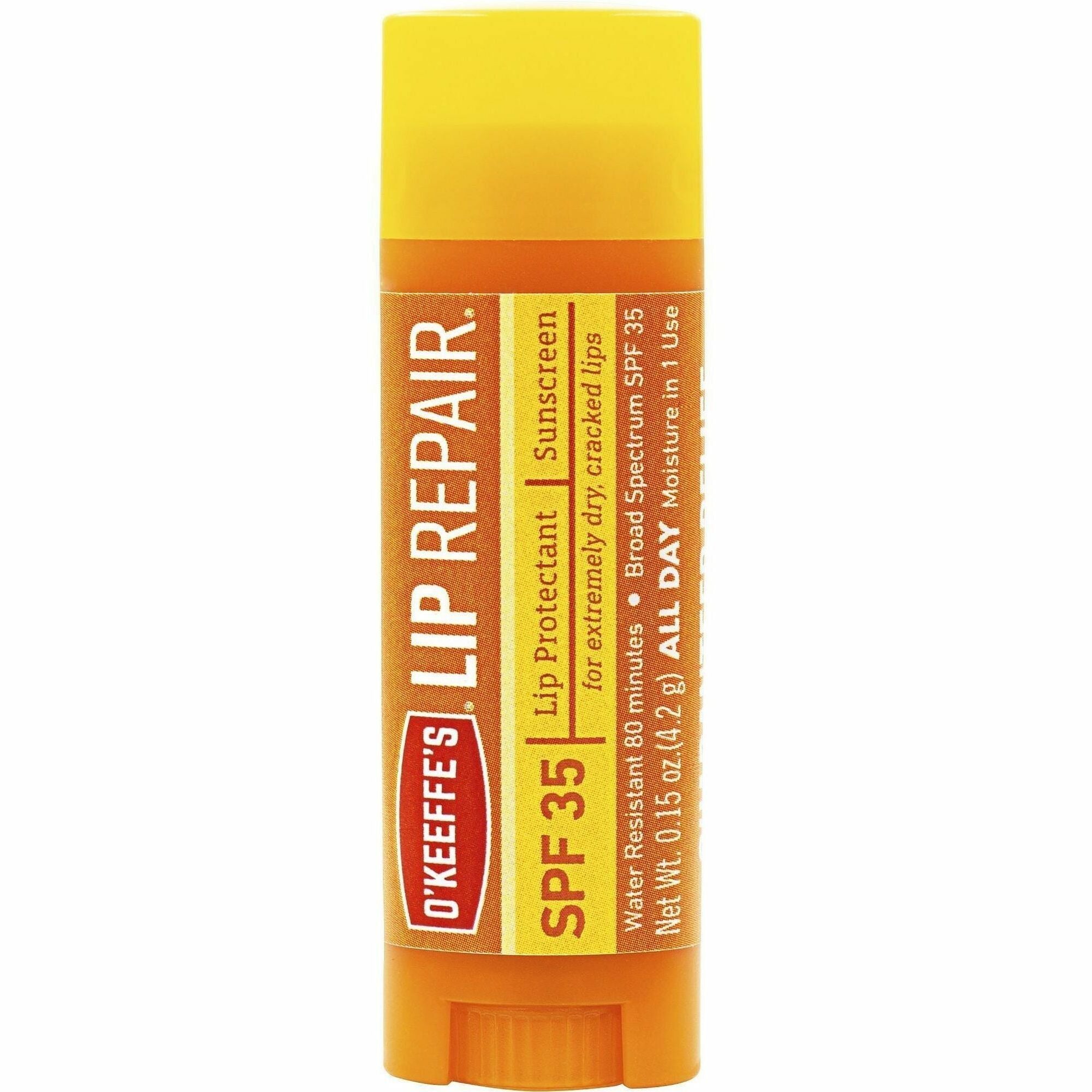 SPF 35 - Applicable on Lip - Skin - Moisturising, UV Resistant, Water Resistant, UVA Protection, UVB Protection - 1 Each