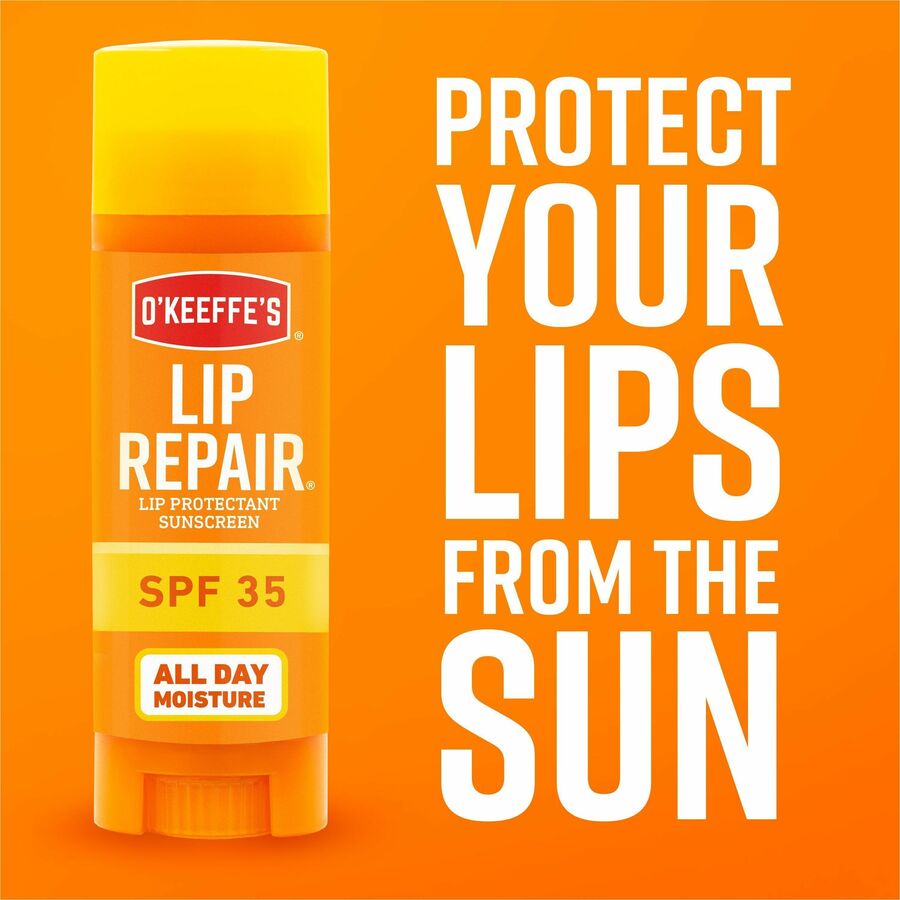 SPF 35 - Applicable on Lip - Skin - Moisturising, UV Resistant, Water Resistant, UVA Protection, UVB Protection - 1 Each