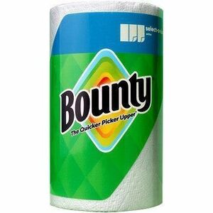 Bounty Select-A-Size Paper Towels, 2 Ply, 123 Sheets per Roll, Diamond Texture, White, 6 Rolls per Carton