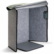 23" Height x 15.5" Width x 11.5" Depth - Gray - 1 Each