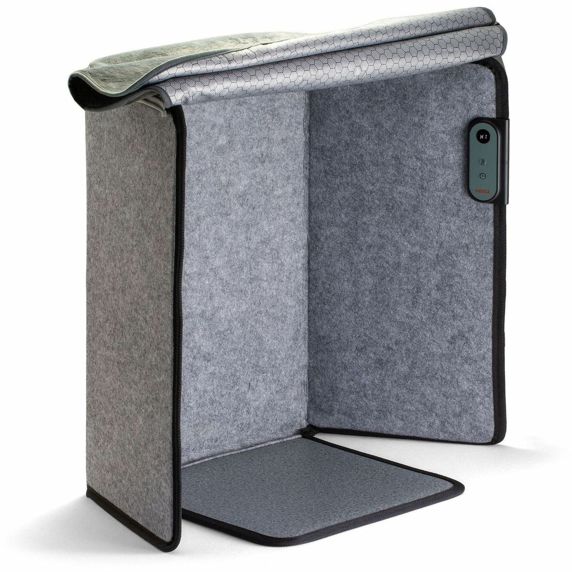 23" Height x 15.5" Width x 11.5" Depth - Gray - 1 Each