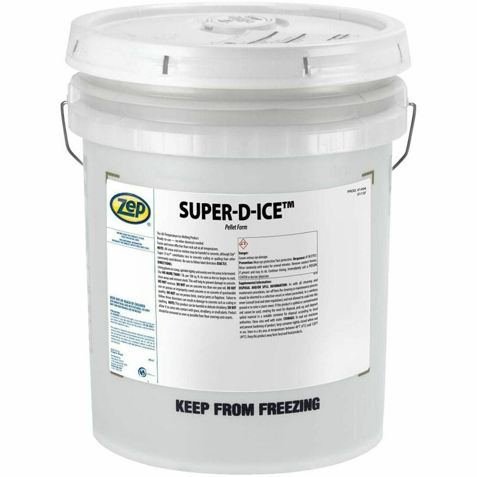 Pellet - Rock Salt, Calcium Chloride -58&deg;F (-50&deg;C) - 40 lb