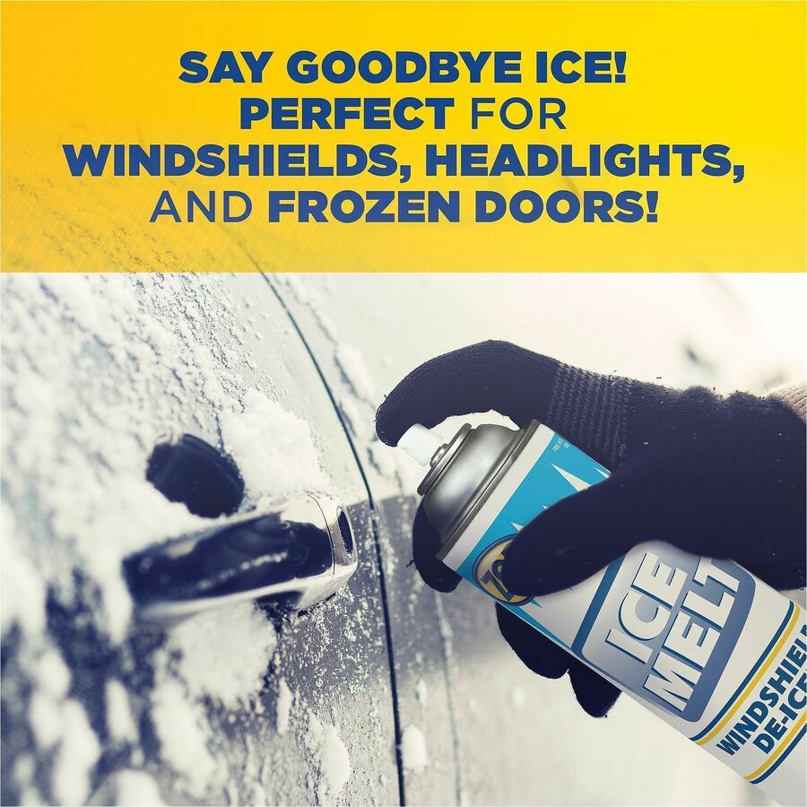 Zep Commercial Ice Melt Aerosol De-Icer for Windshields and Windows - 20 oz.