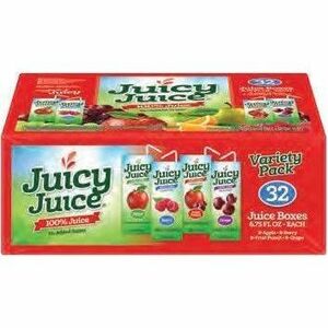 Apple, Berry, Fruit Punch, Grape - 32 / Carton