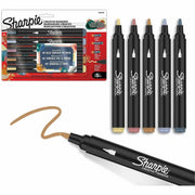 Sharpie Creative Markers - Water Based, Acrylic Based - Multipurpose - 5 / Pack