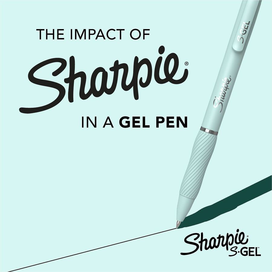 Sharpie S-Gel, Fashion Barrel, Medium Point (0.7mm)